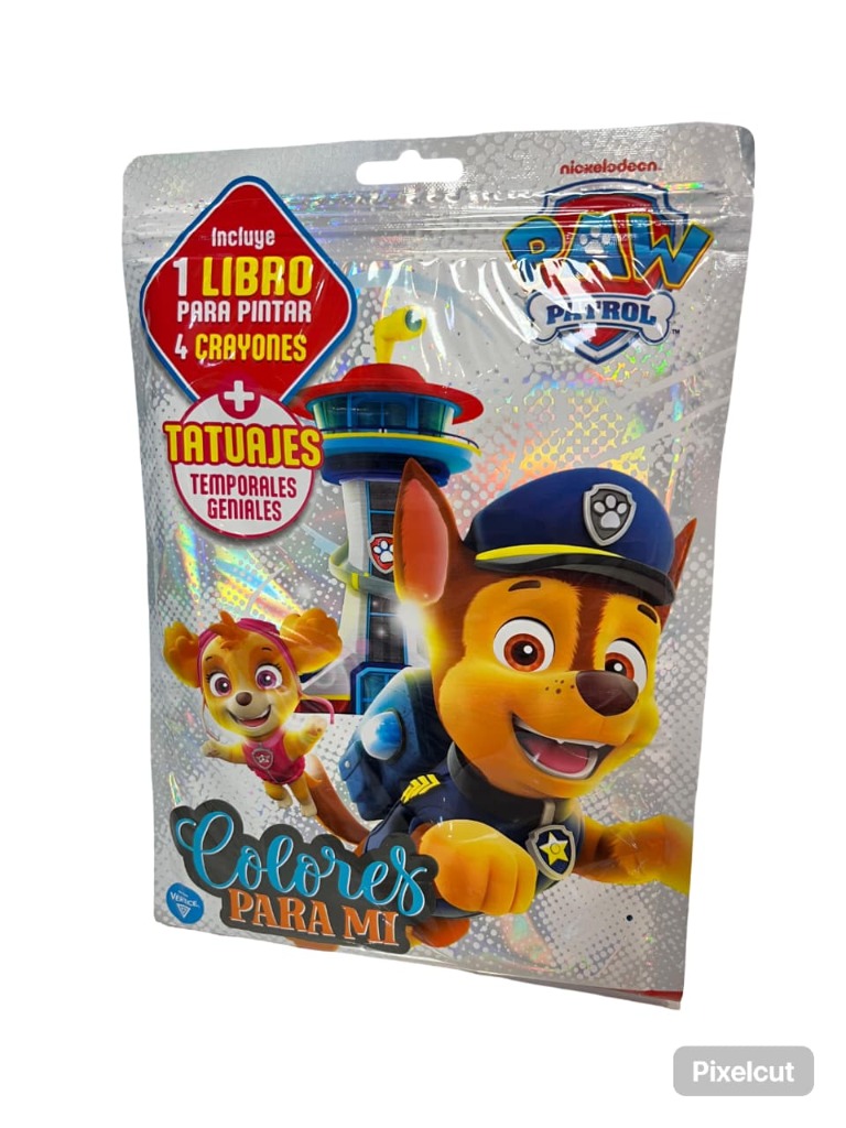 COLORES P/MI+ LIBRO P/PINTAR N*1 PAW PATROL